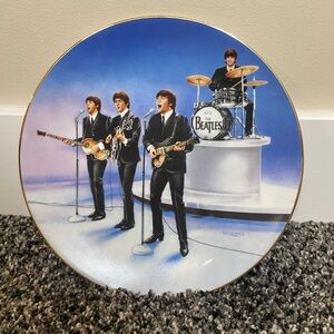 Bradford Exchange The Beatles Live in Concert Collectible Plate